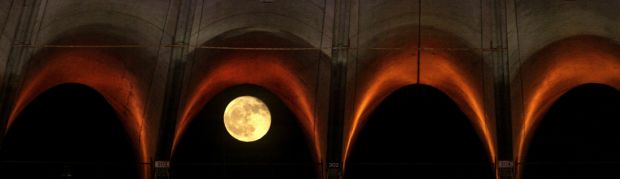 Moonrise at Busch